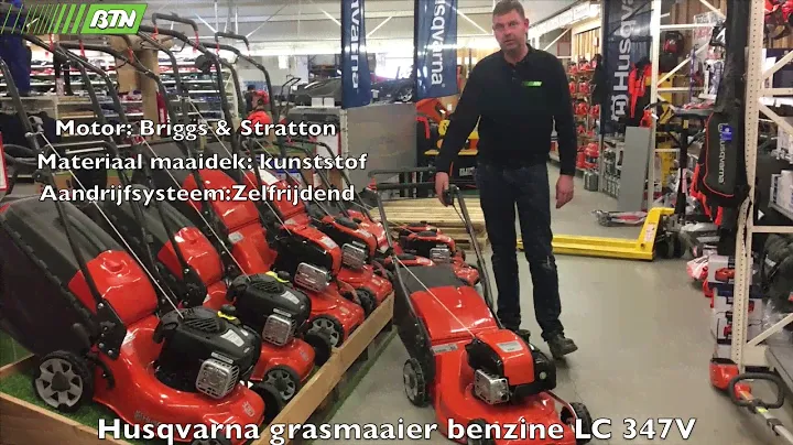 Husqvarna grasmaaier benzine LC 347V - BTN de Haas