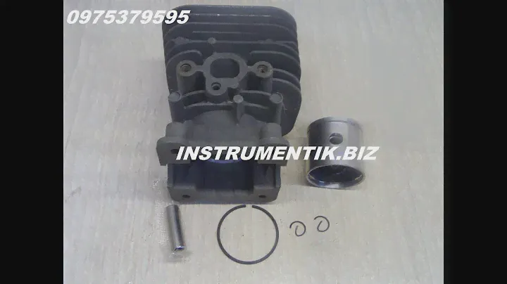 Цилиндр и поршень для мотокос Husqvarna 125L, 125R, 128L, 128R