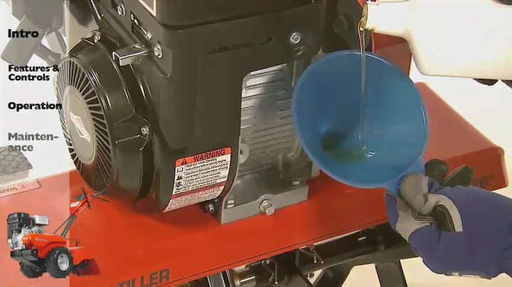 Husqvarna Tillers - Maintenance