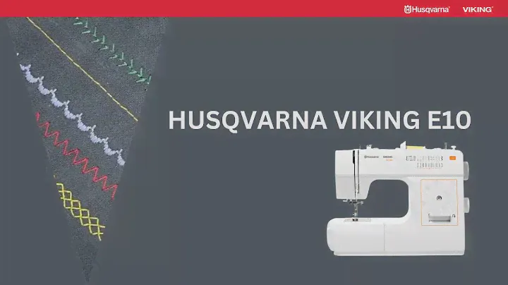 Husqvarna Viking E10 - budowa maszyny