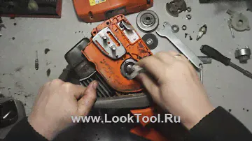 Хускварна 137,142 НЕ ПОДАЕТ МАСЛО НА ЦЕПЬ!!!