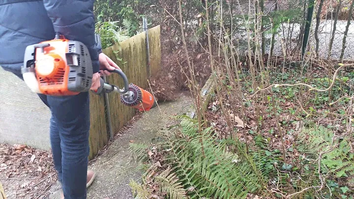 Husqvarna 129LK powerhead with BA 101 blower attachment