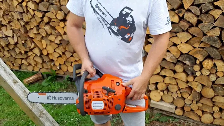 Chainsaw Husqvarna 455e Rancher II AUTOTUNE FIRSTSTART