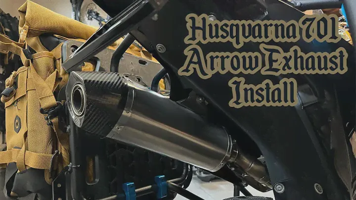 Husqvarna 701 Arrow Exhaust Install