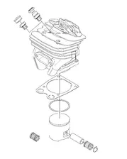Поршневая группа Husqvarna 5258394-02 для 570