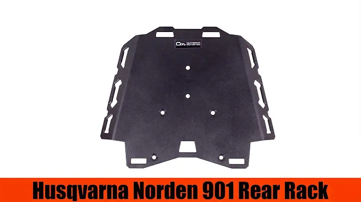 Husqvarna Norden 901 Rear Rack Installation Instructions