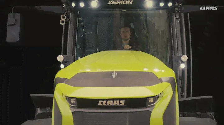 Новый CLAAS XERION 12-й серии. Улучшенный комфорт.