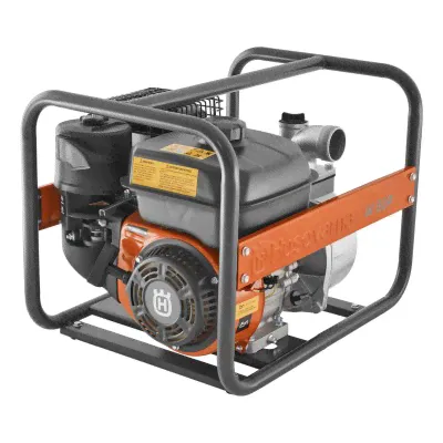 Мотопомпа Husqvarna W50P(Двигатель Husqvarna, 163cм3, ручной /запуск от сети, 28 м3/ч - 467 л/мин, D=50мм, напор до 30м, глубина всасывания 5-7м)-0