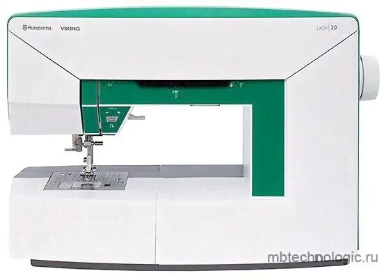 Швейная машинка Husqvarna Viking Jade 20 а также самые необходимые функции: регулировка положения иглы-0