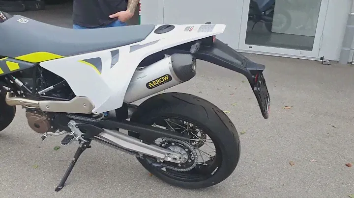 Husqvarna 701 SM - Arrow Exhaust Euro 5 streetlegal