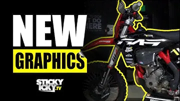 NEW STICKER KIT!! Unbox & Install Pro Image Mx Graphics for The GasGas