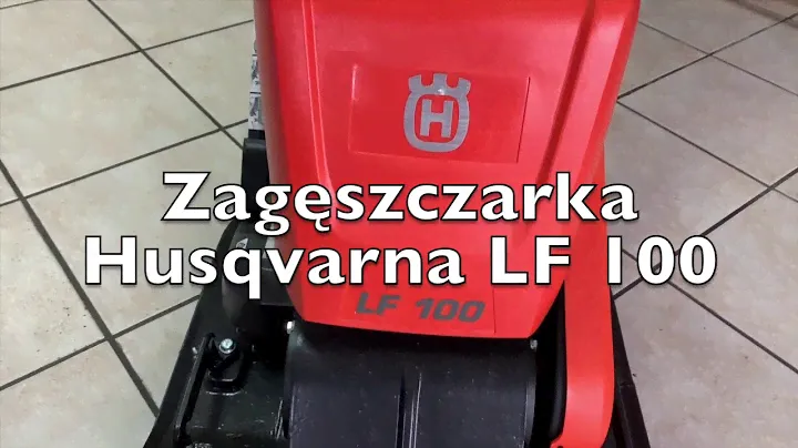 Zagęszczarka Husqvarna LF 100