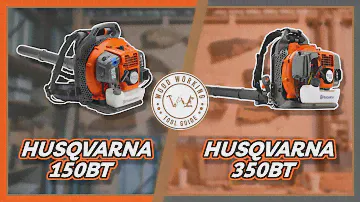 Husqvarna 150BT vs. 350BT: Leaf Blower Battle!