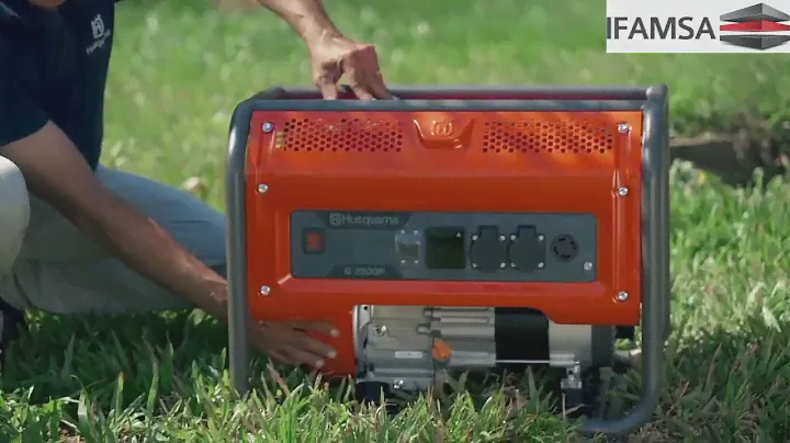 Husqvarna by ifamsa presenta :GENERADOR G2500P