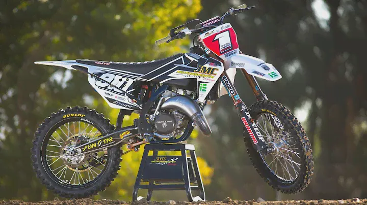 Carson Brown's Ultra Trick Husqvarna TC150 2 Stroke -  Motocross Action Magazine