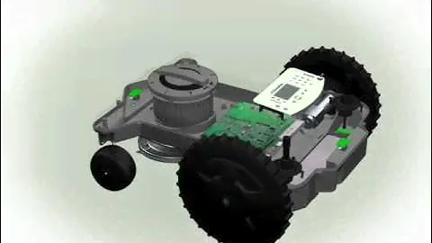 Устройство робота газонокосилки Automower от Husqvarna
