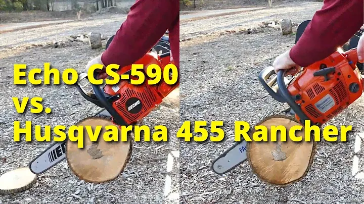 УДИВИТЕЛЬНЫЙ РЕЗУЛЬТАТ! Echo CS-590 против Husqvarna 455 Rancher