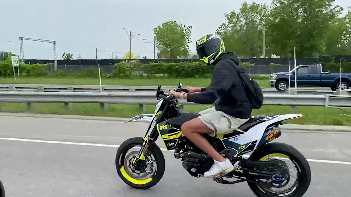 2020 Husqvarna 701 Supermoto FMF 4.1 Exhaust