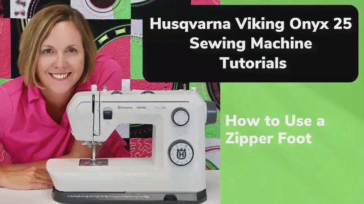 Husqvarna Viking Onyx 25 (Onyx 15) How to Sew a Stretch Stitch