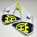 Комплект спойлеров бензобака белых с графикой Husqvarna TE/FE 2023