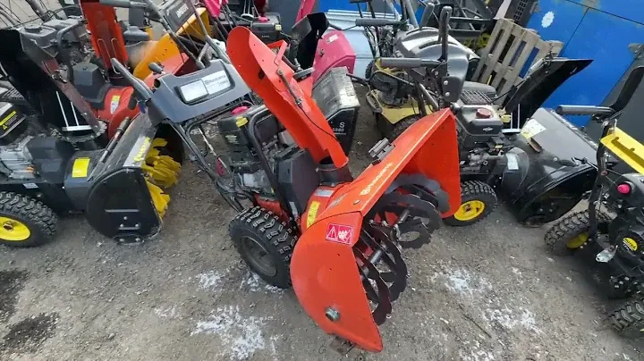 Гвозди в шнеках! Ремонт редуктора на снегоуборщике husqvarna 1130 STE