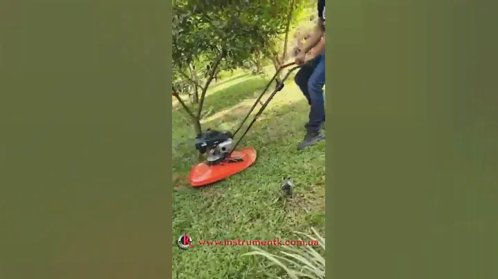 Professional lawn mower HUSQVARNA GX 560 hovercraft | Професійна газонокосарка на повітряній подушці