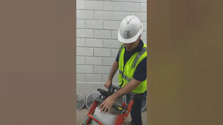 La más buscada, Cortadora de concreto Husqvarna FS 400 LV !