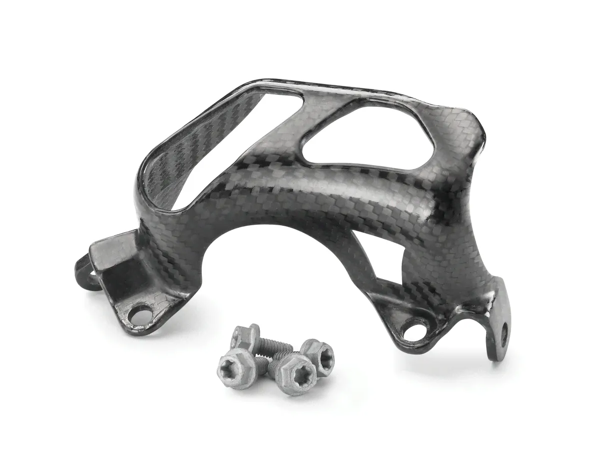 Защита заднего тормозного суппорта (Brembo) карбоновая KTM EXC/EXC-F 125-500 14- / Husqvarna TC/FC, TE/FE 14- / GasGas MC/MC-F 21--0