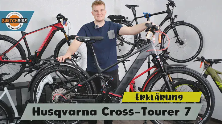 Husqvarna Cross-Tourer 7 2022er E-Trekking 😱😍  Shimano EP8 85Nm 630Wh | Switchbike Bornemann