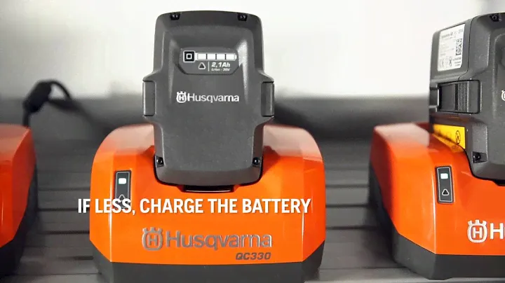 How to store Husqvarna batteries over the winter