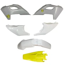 Комплект пластика Husqvarna Кросс TC/FC 125-450 (2023-2024), Белый/желтый/серый