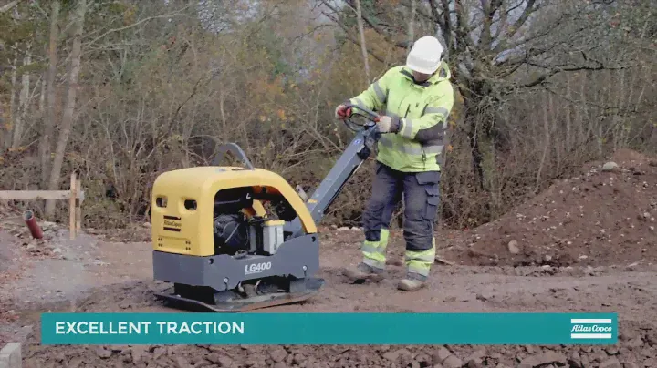 Реверсивная виброплита Atlas Copco Husqvarna LG 400