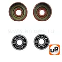 Подшипник коленвала UNITED PARTS для HUSQVARNA 137/142, PART 351 с сальником (аналог 5300563-63) 2шт (аналог 5300563-63) 2шт