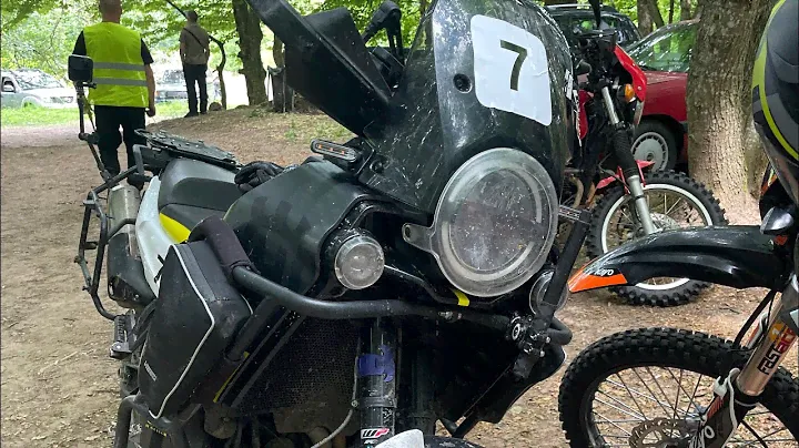 Тильзит ралли Калининград. Второй этап. 2024 Husqvarna 901 Norden