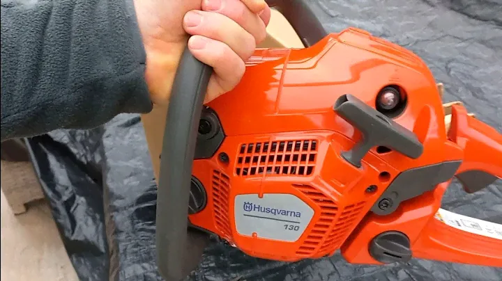 First start Husqvarna 130 Unboxing -Test 2022
