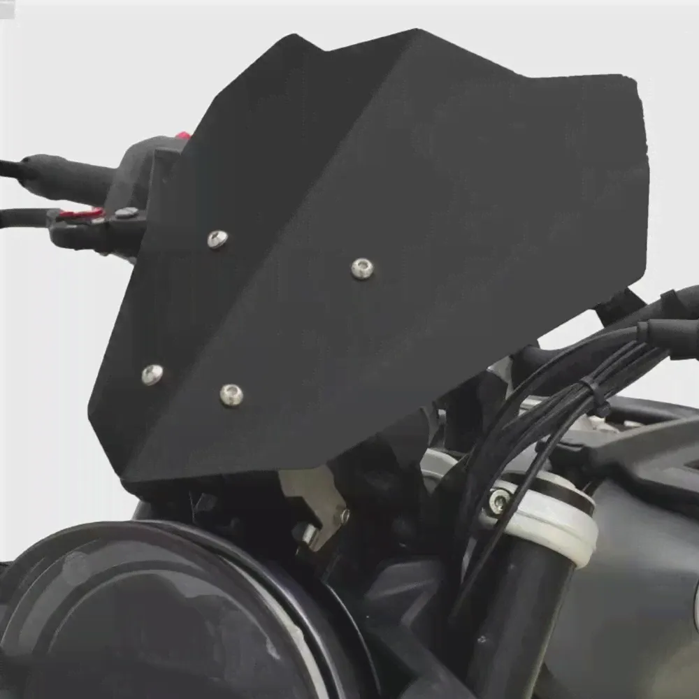 Новый 2022 Fit Husqvarna Svartpilen 401 Металлический дефлектор ветрового стекла для Husqvarna Svartpilen 401 / Vitpilen 401
