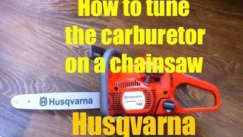 Как правильно отрегулировать карбюратор на бензопиле Husqvarna